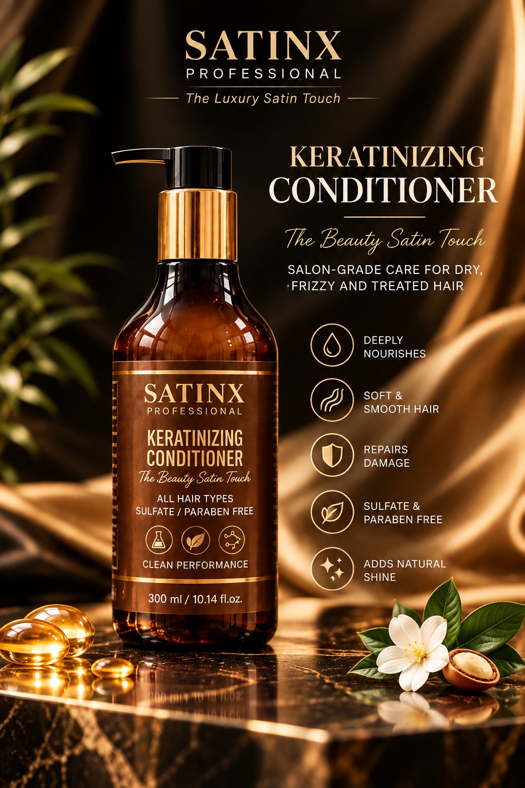 SATINX PROFESSIONAL Keratinizing Conditioner