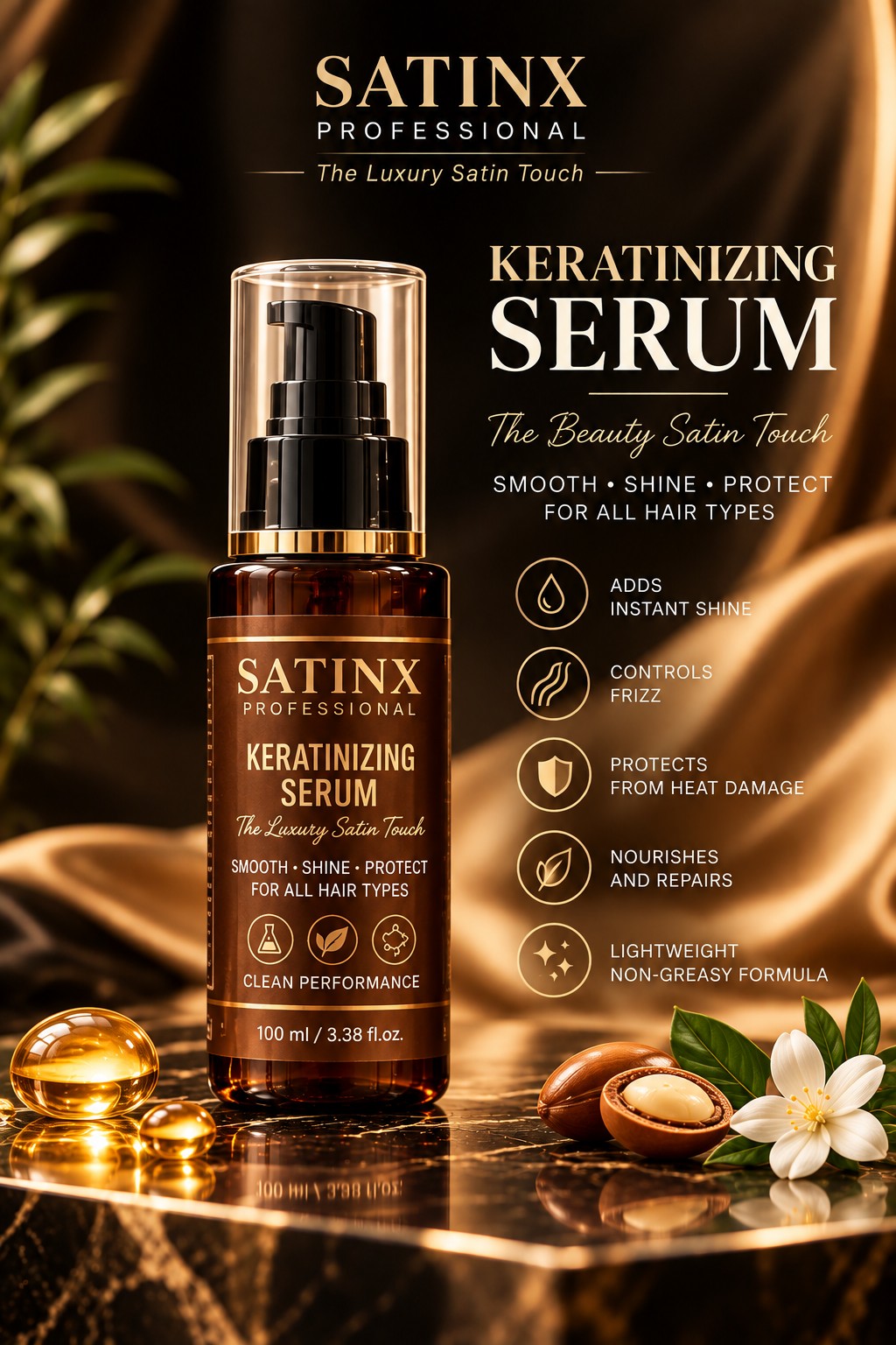 SATINX PROFESSIONAL Keratinizing Serum